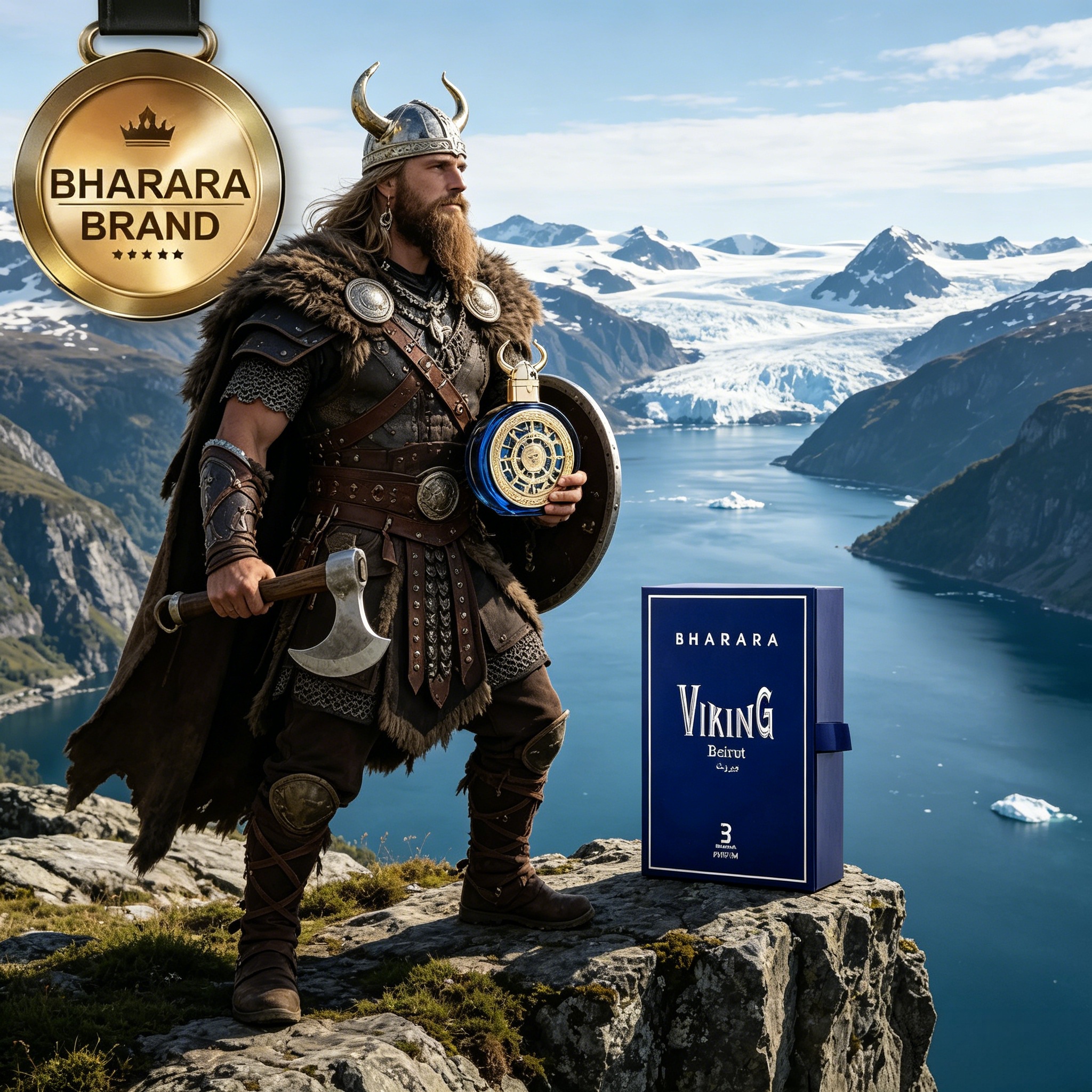 Unique Perfume Fragrance - Bharara Viking Beirut EDP Men Perfume