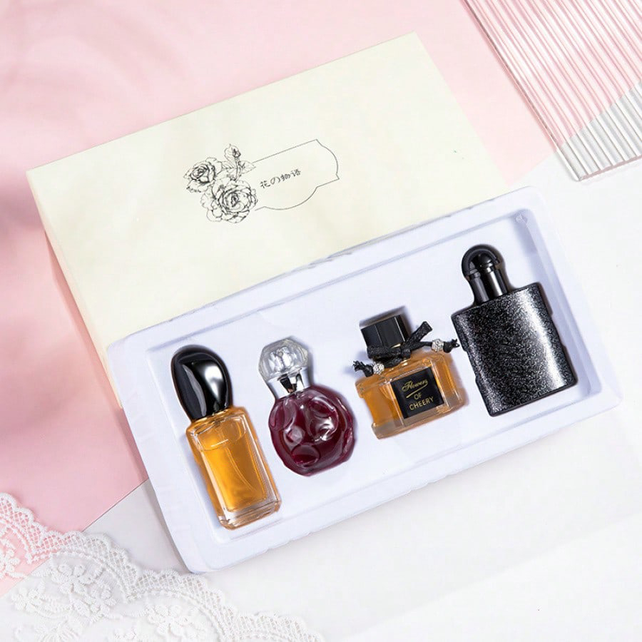 Perfume Is Fragrance World - 4 Piece Unisex Perfume Gift Boxes: