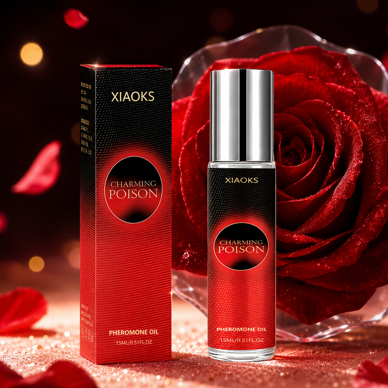 Women's Rose Pheromone Roll-On – Unique Perfume Fragrance Bewertung und Preis