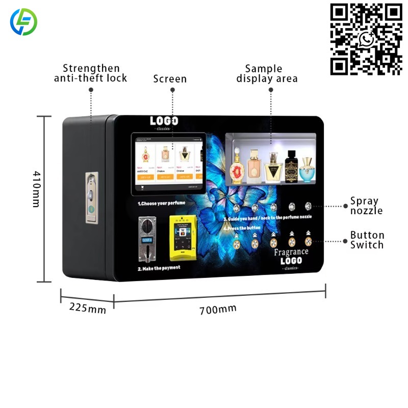 Customized  100ml Maquina Vend – Perfume Fragrance Vending Machine Bewertung und Preis