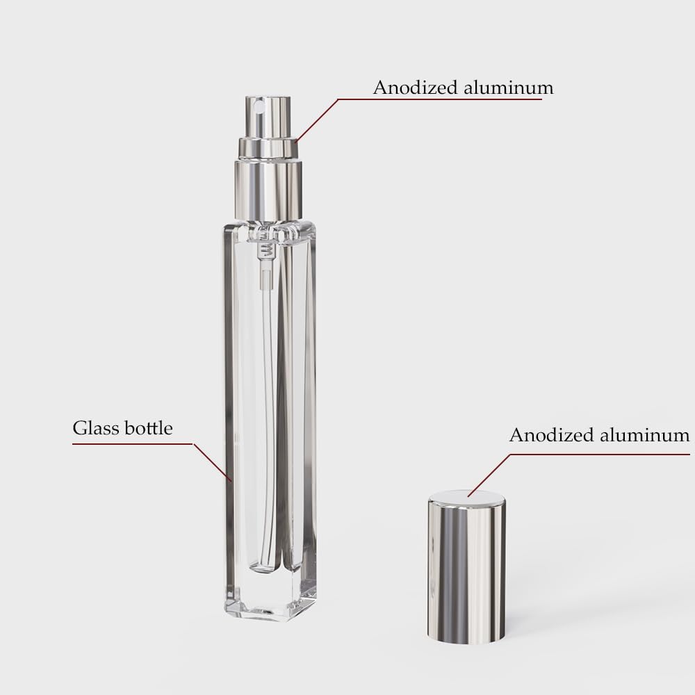 5-Piece Cologne Atomizer Empty – Perfume Fragrance Ingredients Bewertung und Preis